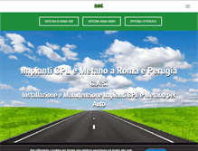 Tablet Screenshot of greenautoservice.it